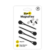 Wrap-It Storage - MagnaTies 4-Pack - Black