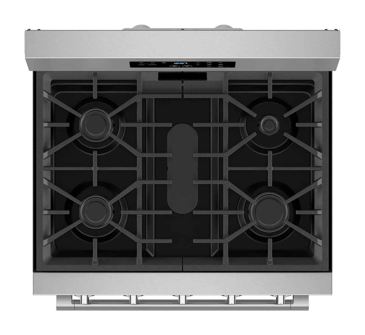 Maytag - 30 in. Wide 5 burners 5.0 cu. ft. Freestanding Gas Range With No Preheat Air Fry and Air Baking - Stainless Steel