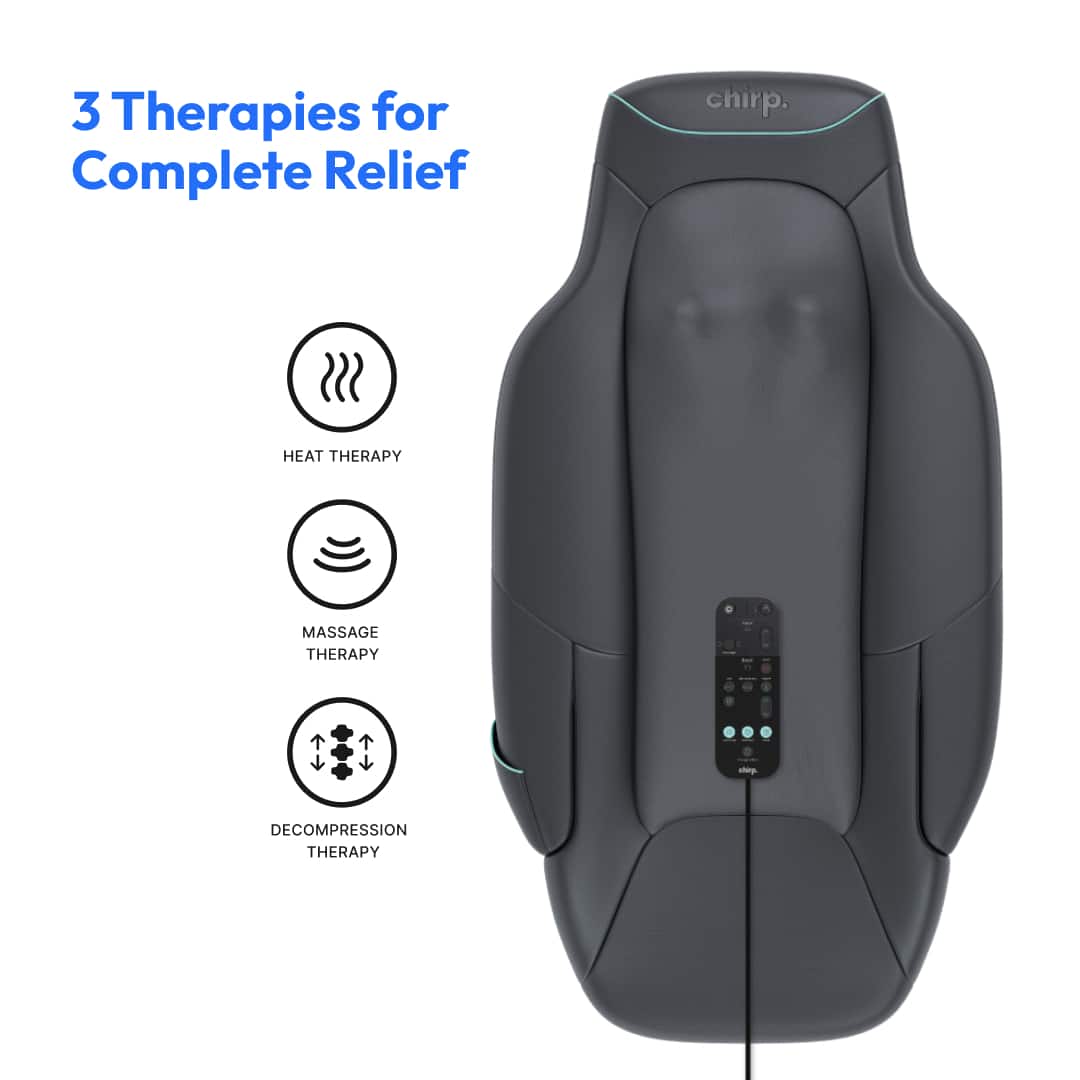 Chirp - Contour Decompression & Massage Table - Black