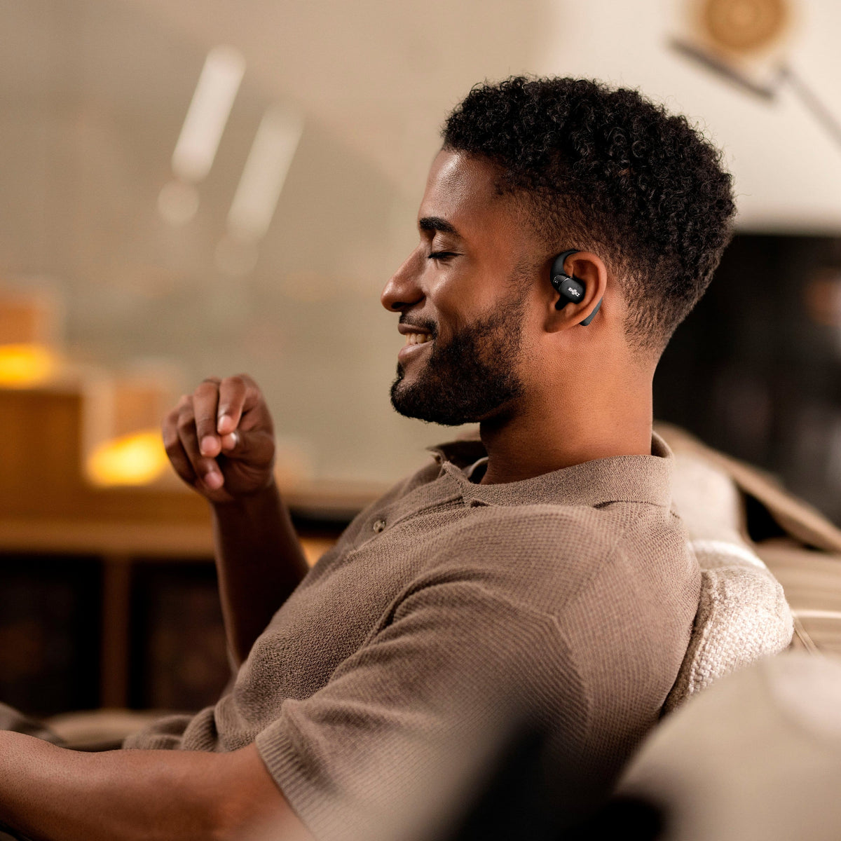 Shokz - OpenFit 2 Open-Ear True Wireless Earbuds - Black
