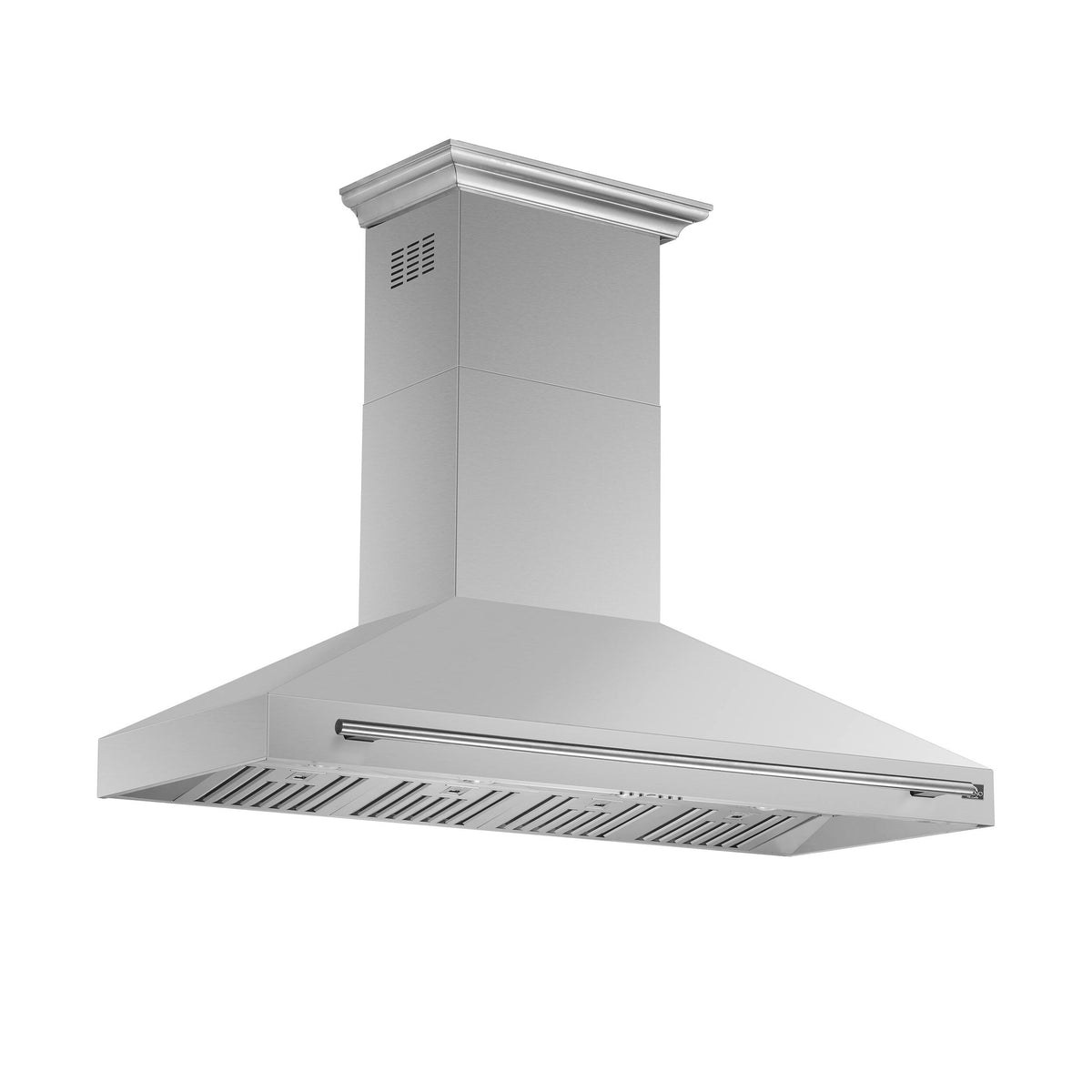 Forno Appliances - 60 inches - Externally Vented & Recirculating - Wall Range Hood - Silver
