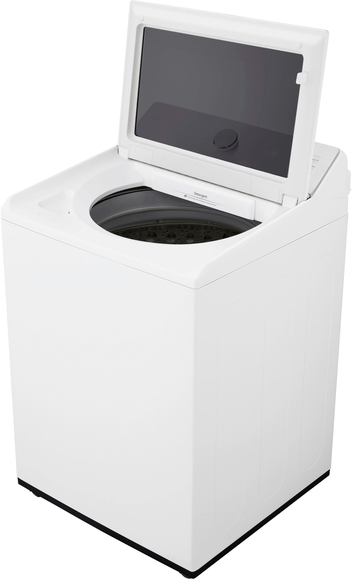 LG - 5.0 Cu. Ft. High-Efficiency Smart Top Load Washer with Easy Unload - Alpine White