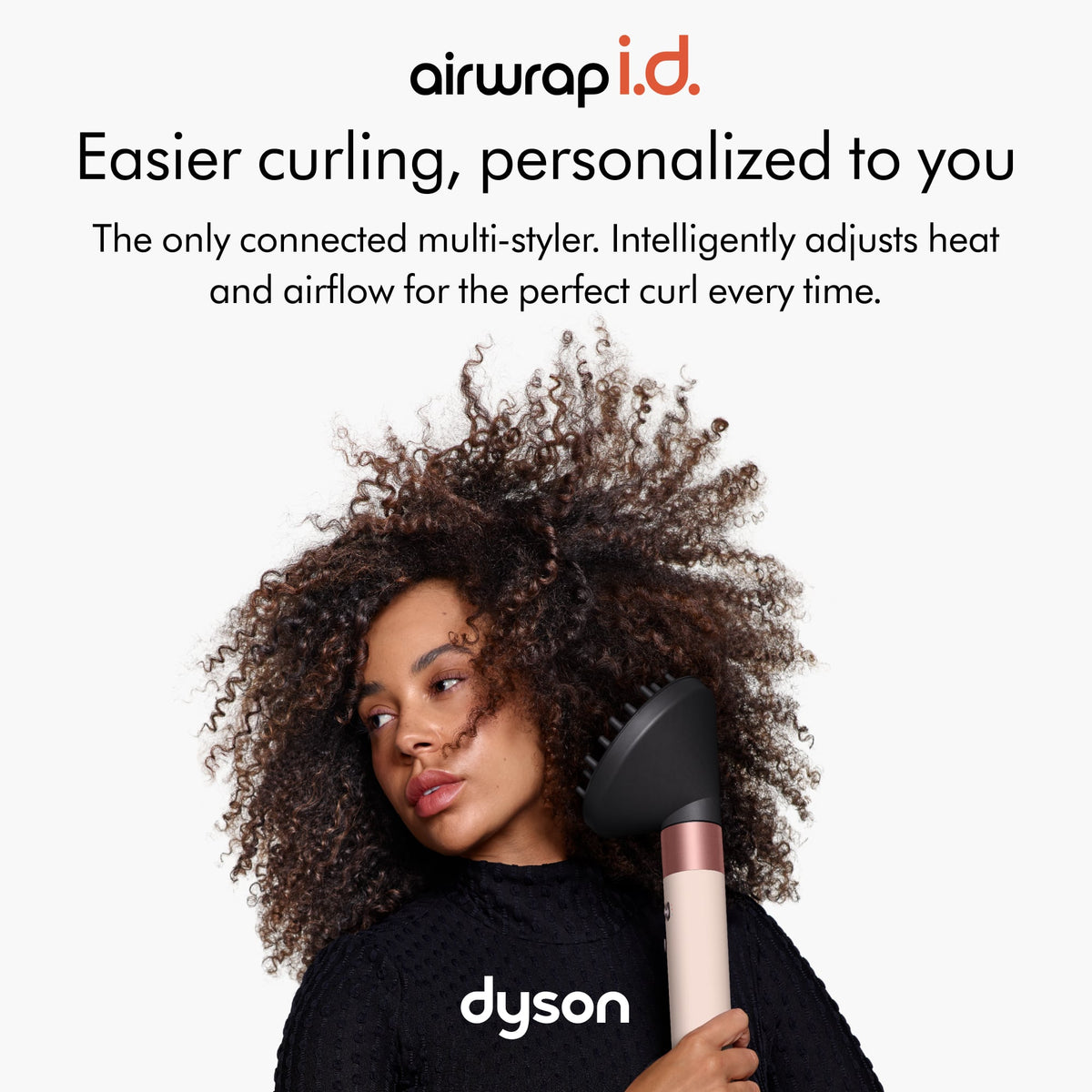 Dyson - Airwrap i.d. Multi-Styler for Curly+Coily Hair - Ceramic Pink/Rose Gold