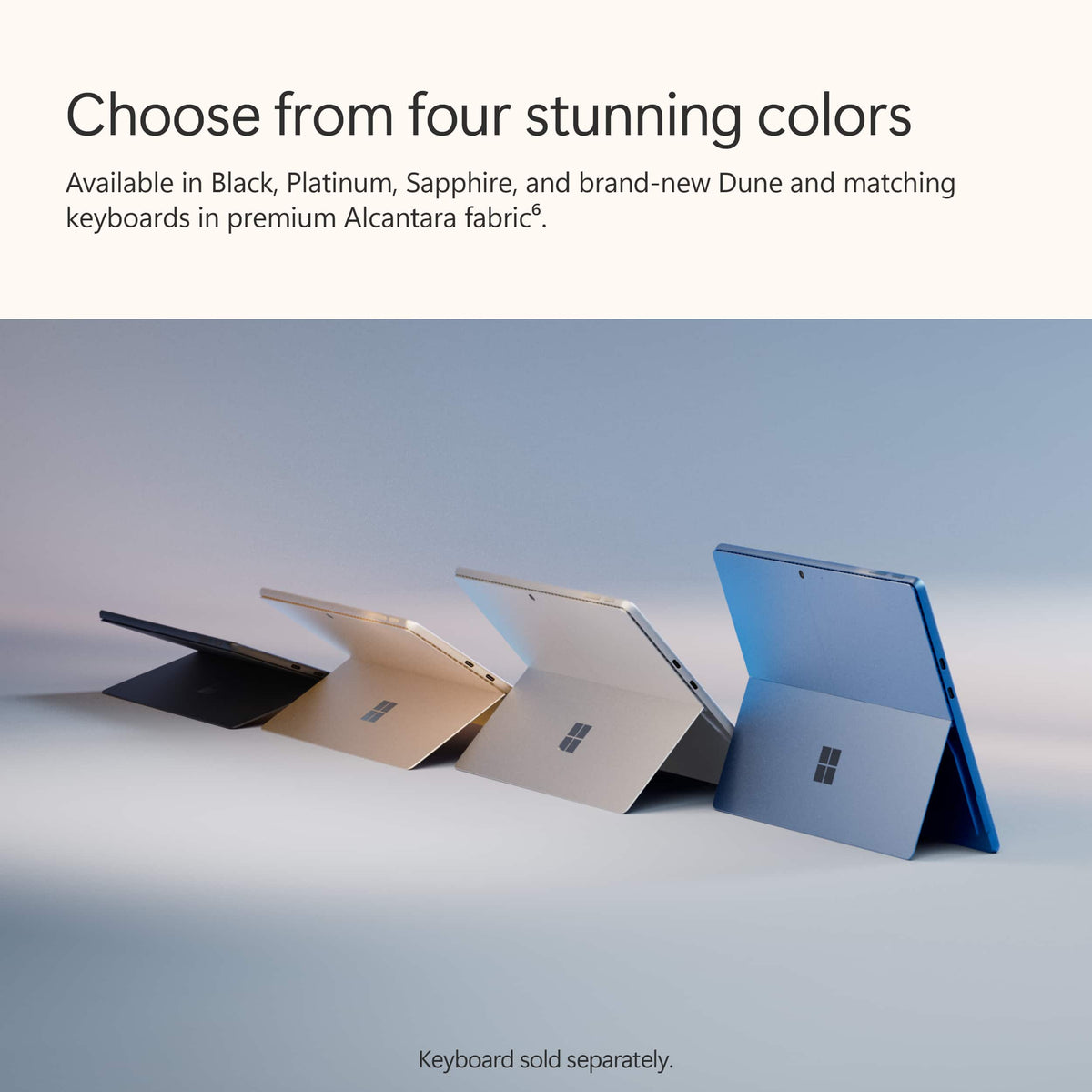 Microsoft - Surface Pro - Copilot+ PC - 13” Touchscreen - Snapdragon X Plus - 16GB Memory - 512GB SSD - Device Only (11th Ed) - Dune