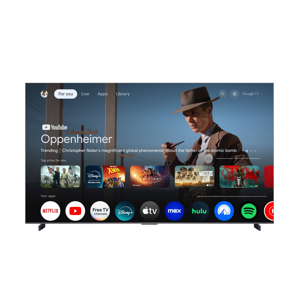 TCL - 98" Class QM8K Series 4K UHD HDR QD-Mini LED Smart TV with Google TV (2025)