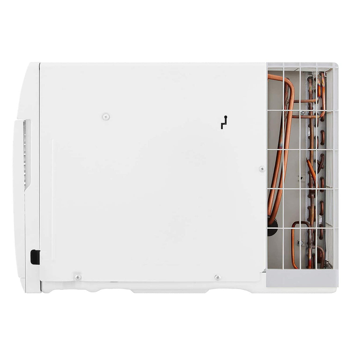 LG - 450 Sq. Ft. 10,000 BTU 230V Through-the-Wall Air Conditioner with 11,200 BTU Supplemental Heat Function - White