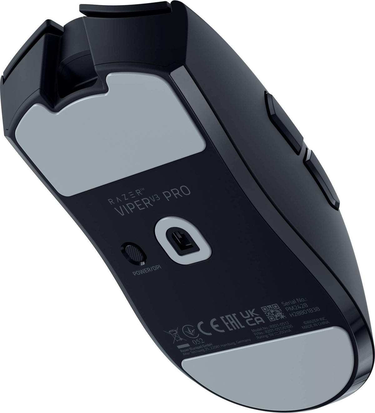 Razer - Viper V3 Pro Lightweight Optical Gaming Mouse with 95 Hour Battery Life - 8k Polling Rate - Wireless - Black