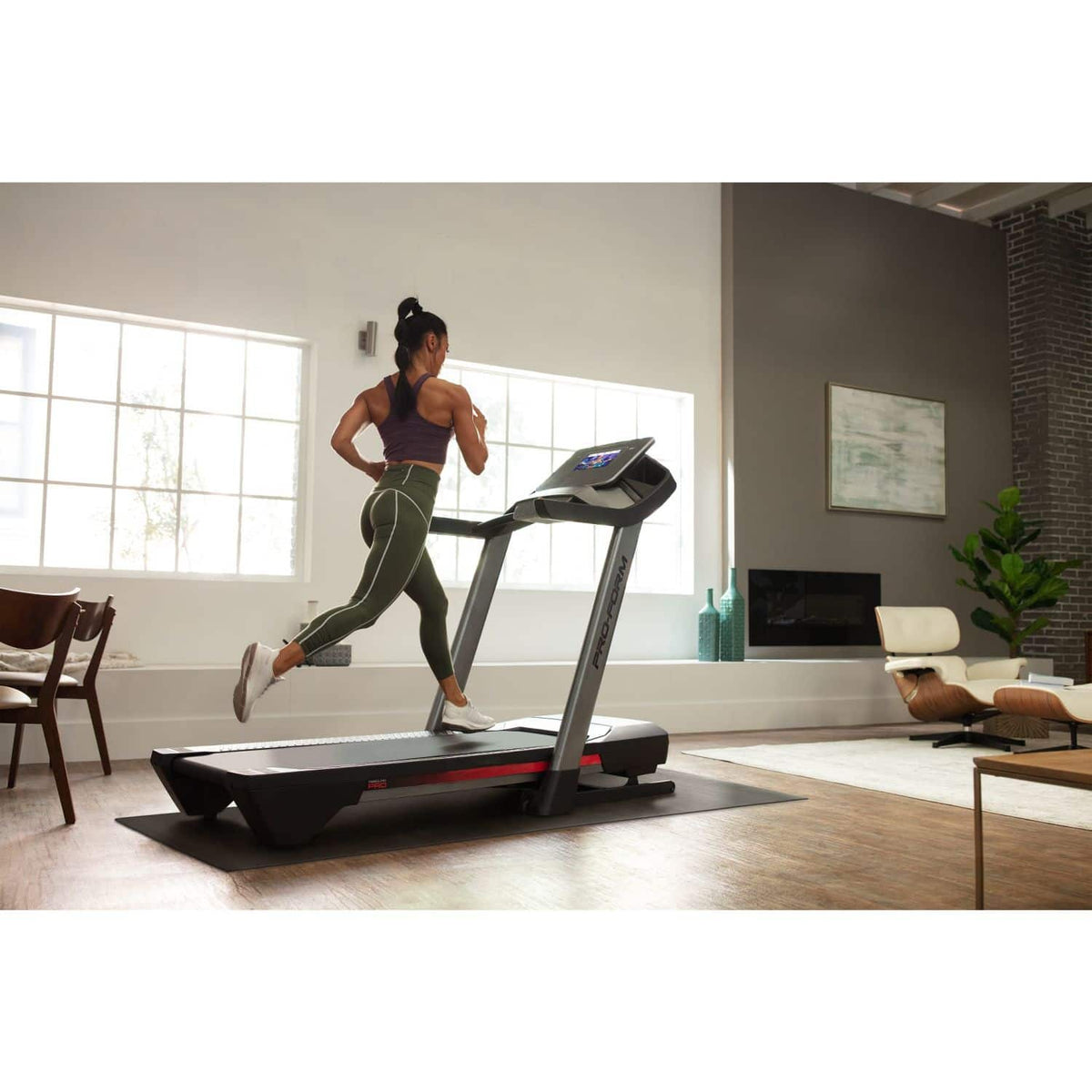 NordicTrack - Treadmill Mat - Black