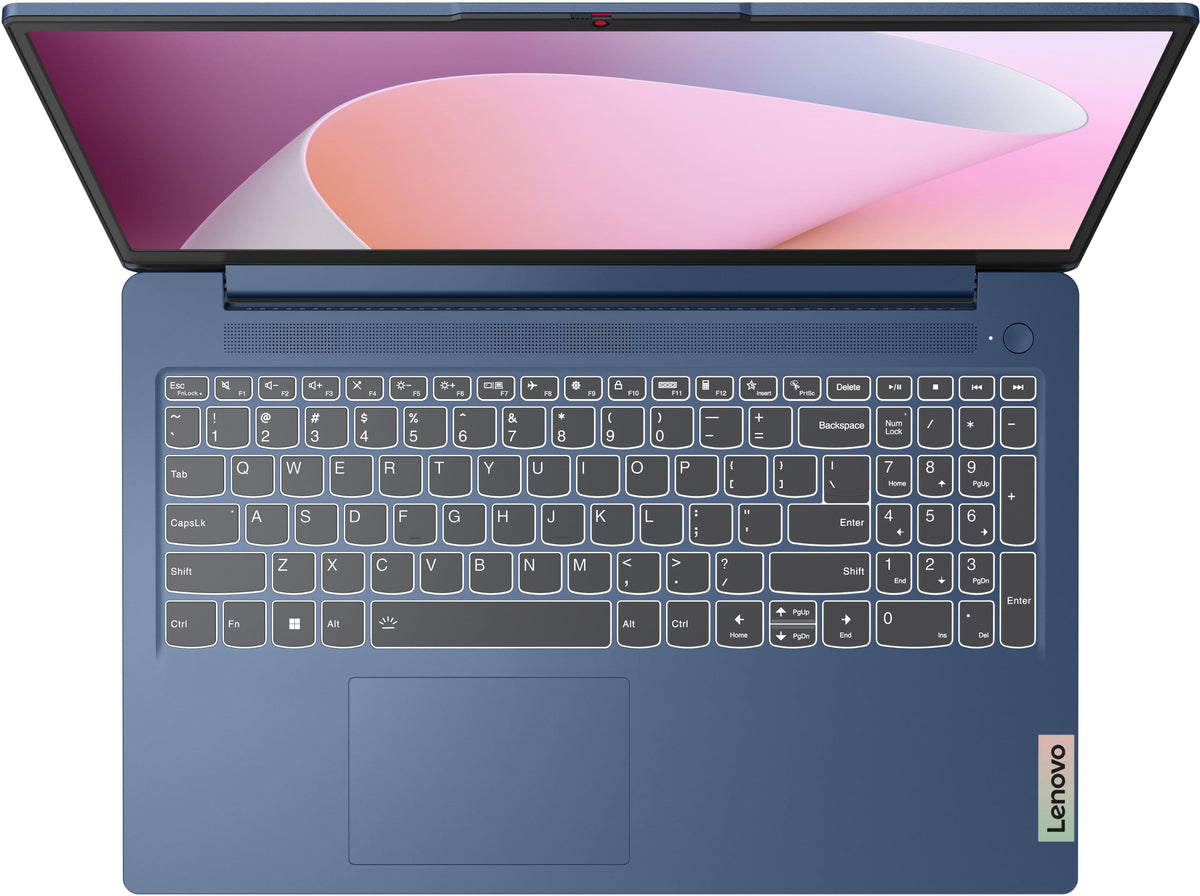 Lenovo - IdeaPad Slim 3 15.6" Full HD Laptop - AMD Ryzen 5 40 2025 - 8GB Memory- 512GB SSD - Abyss Blue