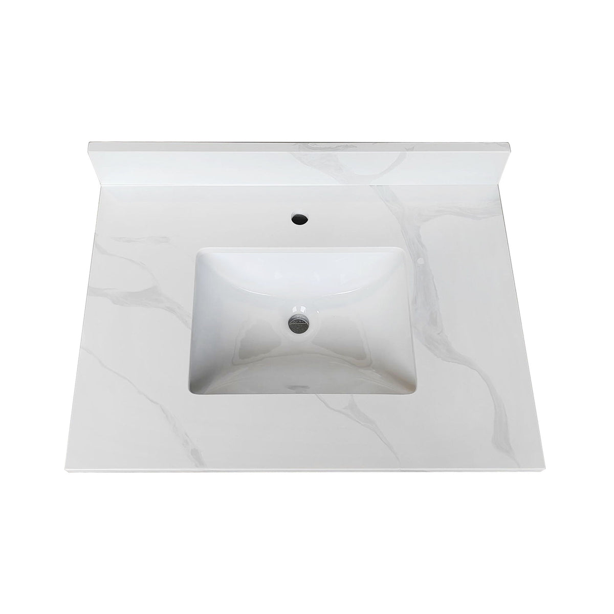 Encimera de baño con lavabo bajo encimera de una cubeta