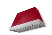 AGA - 48 inches - Externally Vented - Wall Range Hood - Piccadilly Red