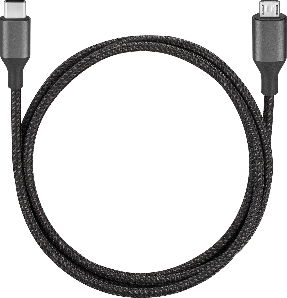 Insignia™ - 3.3-Foot USB-C to Micro USB Cable - Black