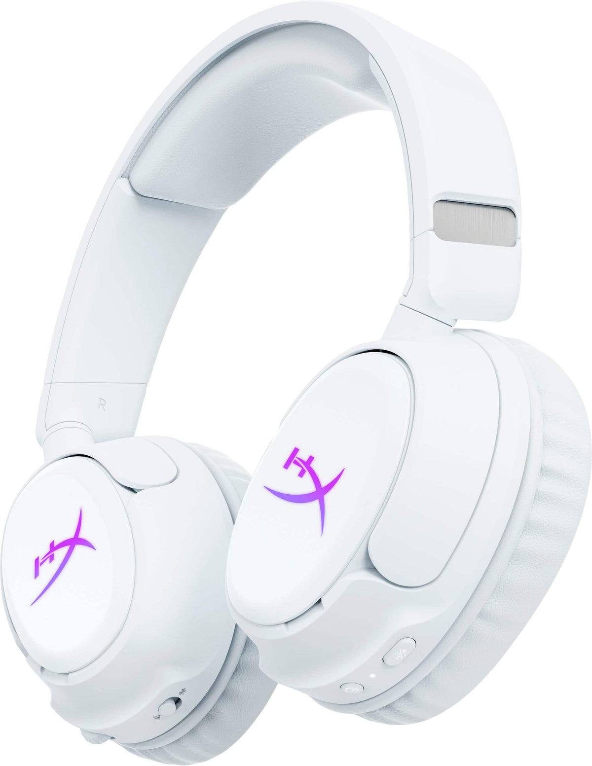 HyperX - Cloud Flight 2 Wireless Gaming Headset for PC, PS5, PS4, Nintendo Switch, Mac, Mobile, and Bluetooth - White