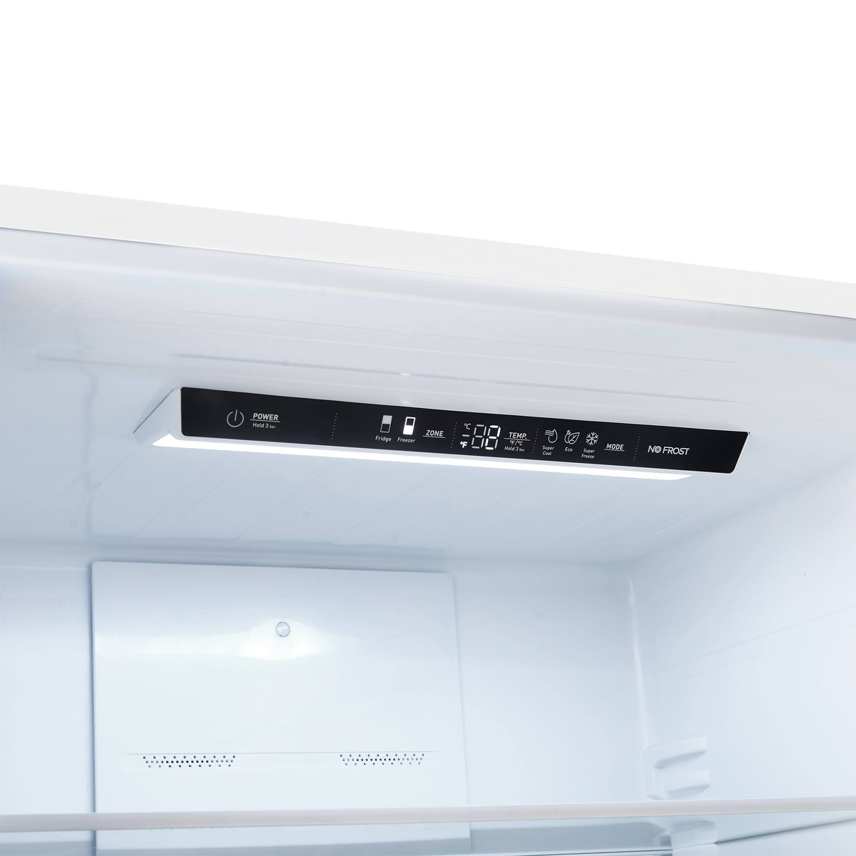 Forno Appliances - Milano Espresso 17.2 Cu. Ft. Bottom Freezer Refrigerator with Built-In Ice Maker - White