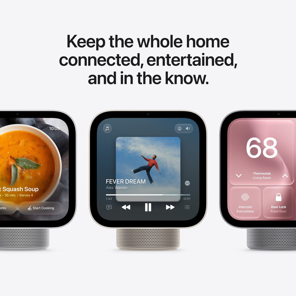 Apple - HomeView - Silver