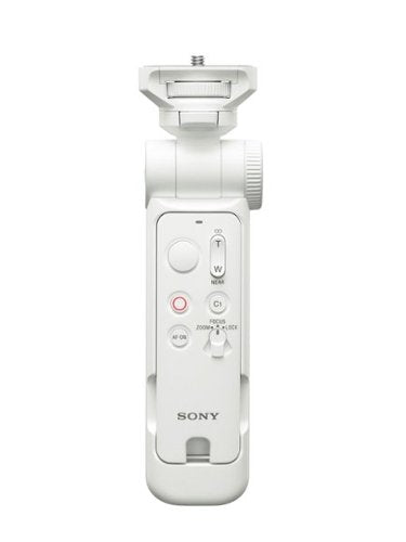 Sony - GP-VPT3 Multi-function Bluetooth® Shooting Grip, Tripod and Remote Comander - White