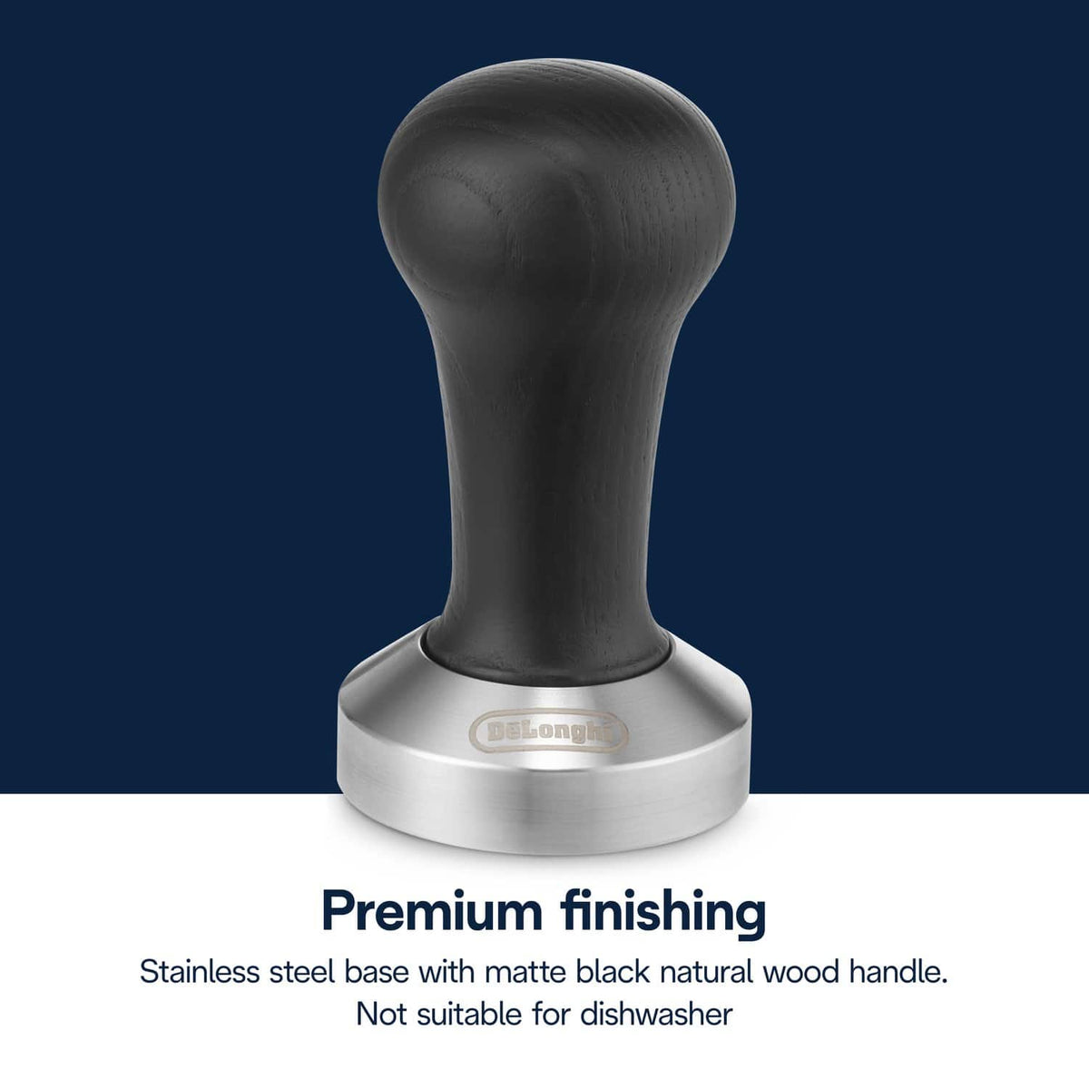 De'Longhi - 51mm Coffee Tamper - Black
