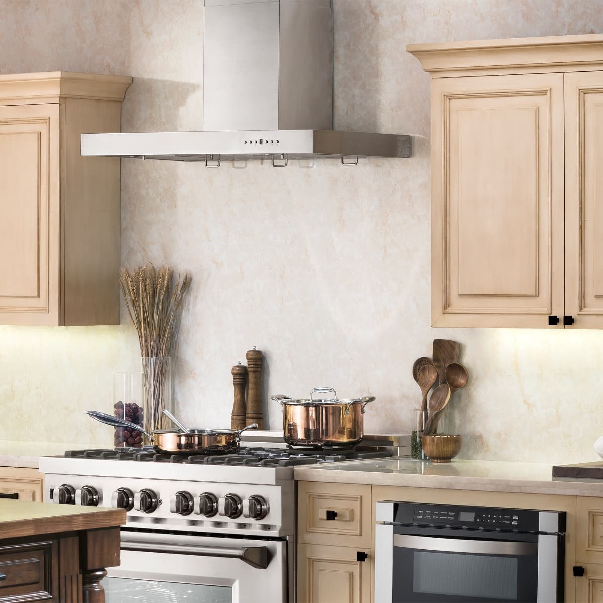 ZLINE - 48 inches - Externally Vented - Wall Range Hood - Stainless Steel