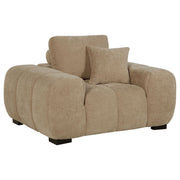 Plather - Sillón individual con brazos curvos