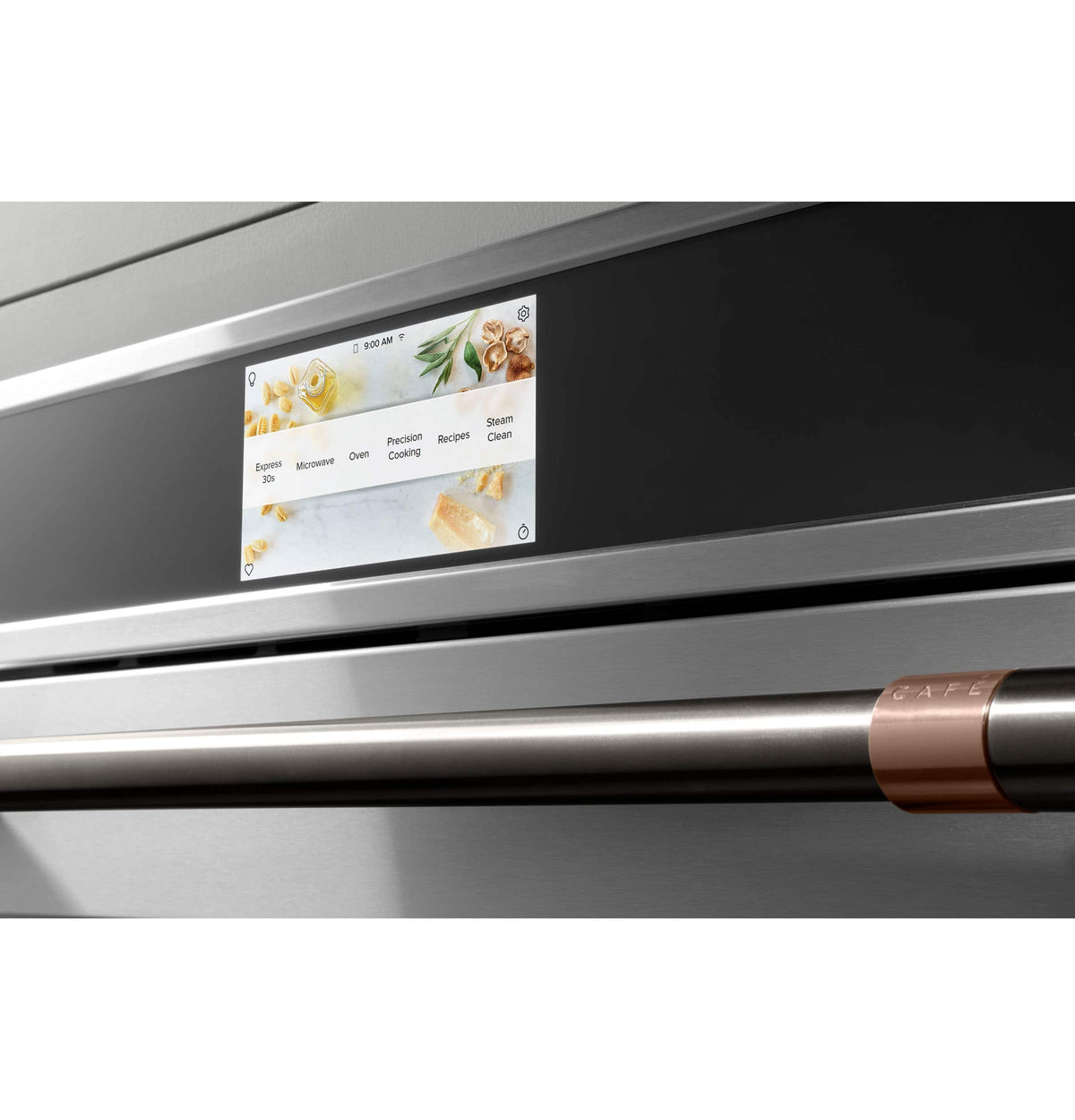 Café - 1.7 Cu. Ft. Convection Built-In Microwave with Sensor Cooking and 240V Five in One Advantium Technology - Stainless Steel