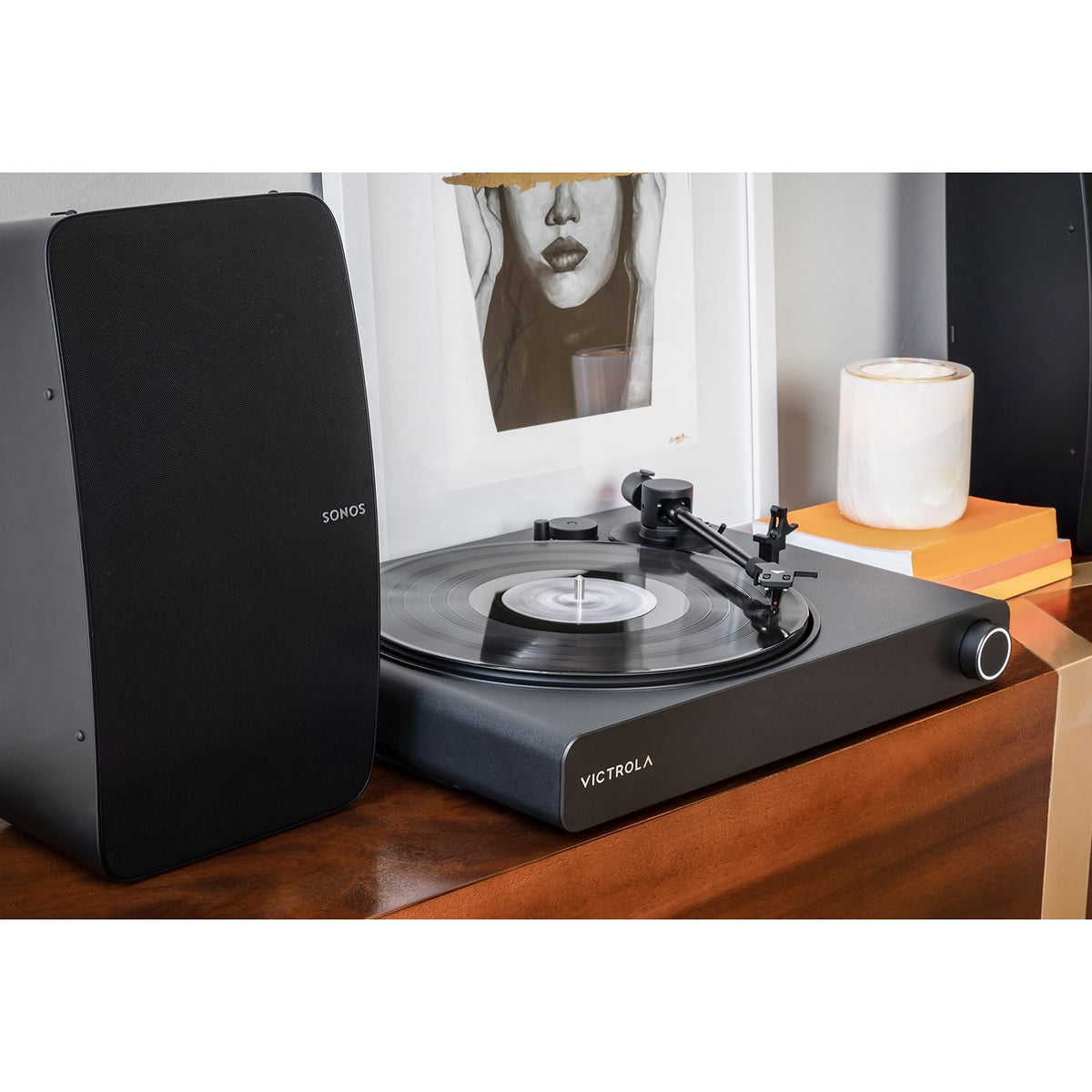 Victrola - Stream Onyx - Works with Sonos - Black