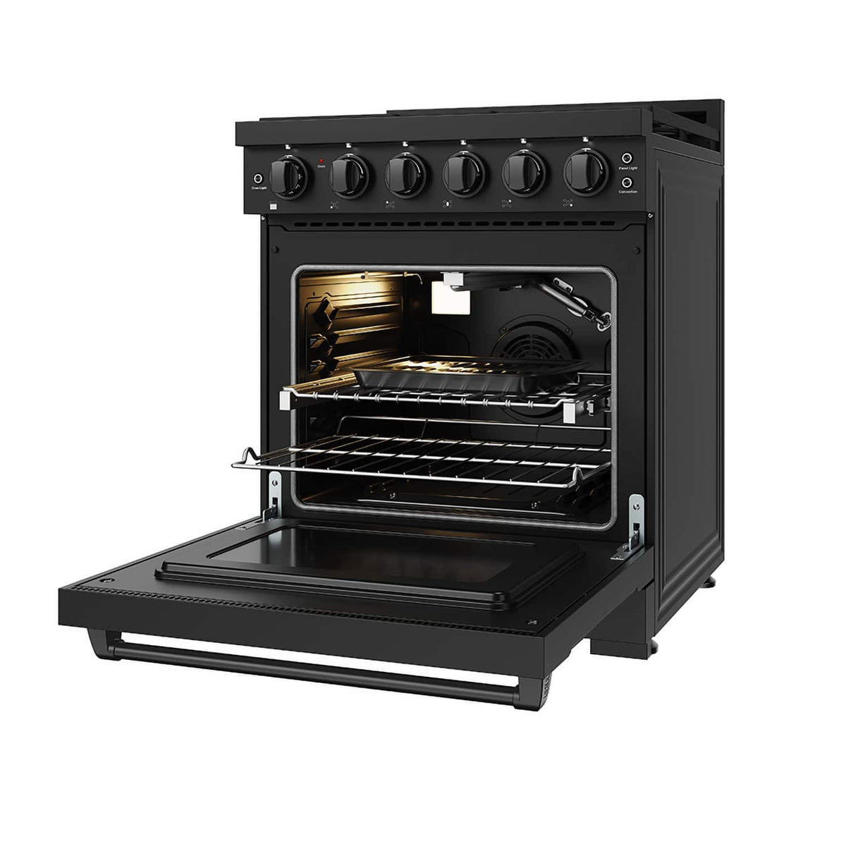 Gordon Ramsay Series by Thor Kitchen 4.55 Cu. Ft Freestanding Gas Range - Black