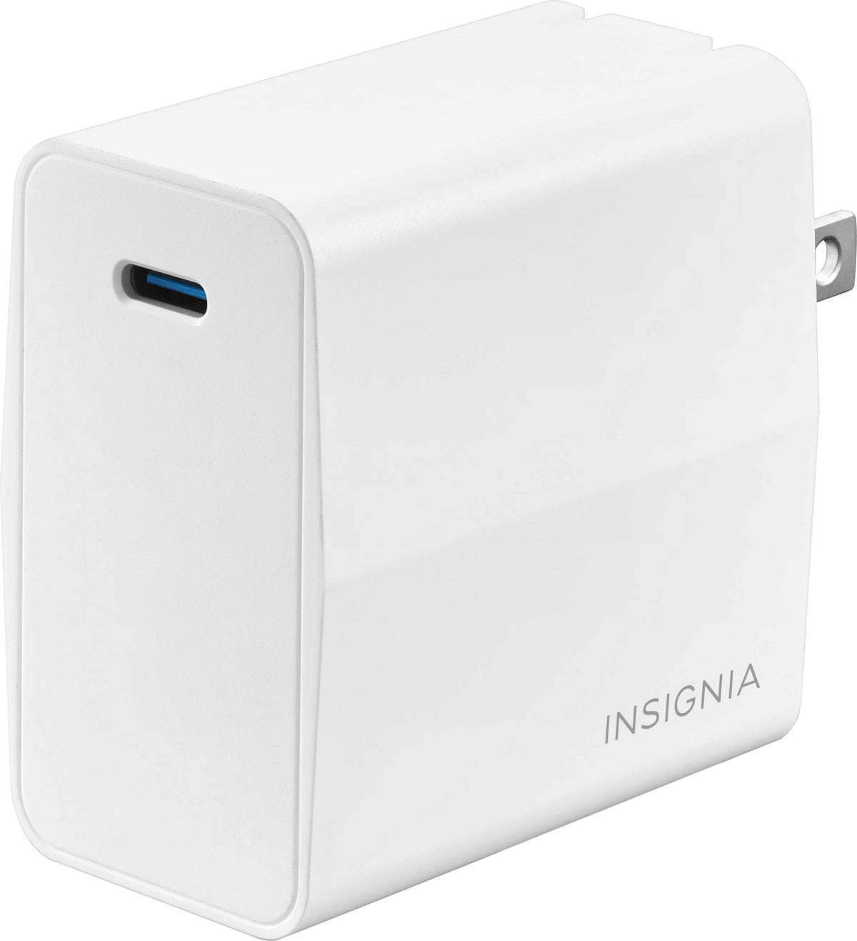 Insignia™ - 100W USB-C GaN Wall Charger for MacBook Pro, MacBook Air, iPads, Galaxy tablets, and other USB-C laptops and Devices - White
