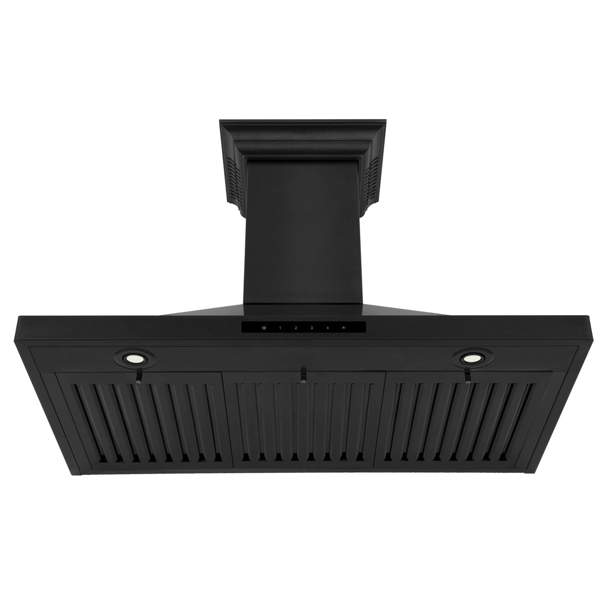 ZLINE - 36 inches - Externally Vented - Wall Range Hood - Black Stainless Steel