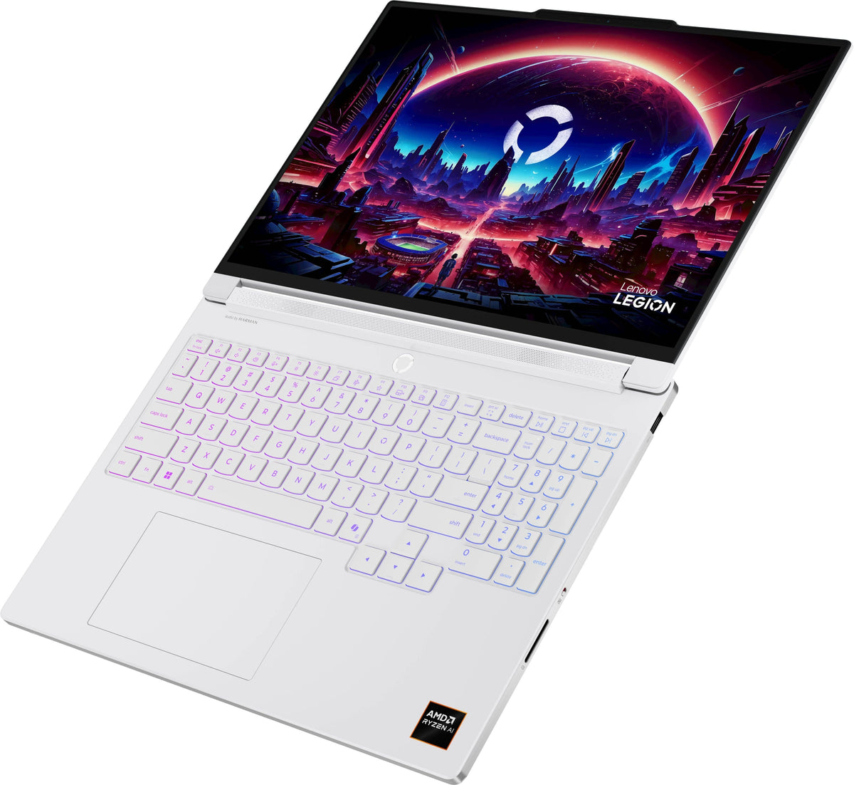 Lenovo - Legion 7a 16" 2.5K 240Hz OLED Gaming Laptop - AMD Ryzen AI 9 HX 470 2026 - 32GB RAM - NVIDIA GeForce RTX 5070 - 1TB SSD - Glacier White