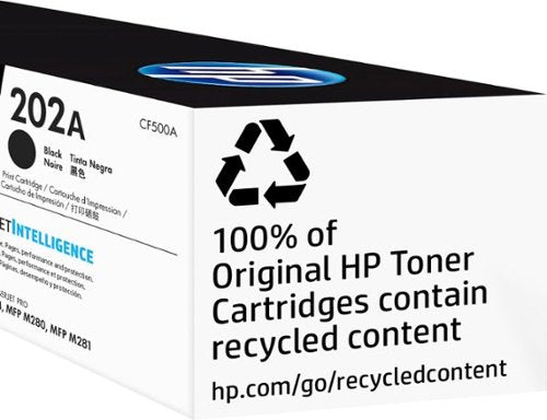 HP - 202A Standard Capacity Toner Cartridge - Black
