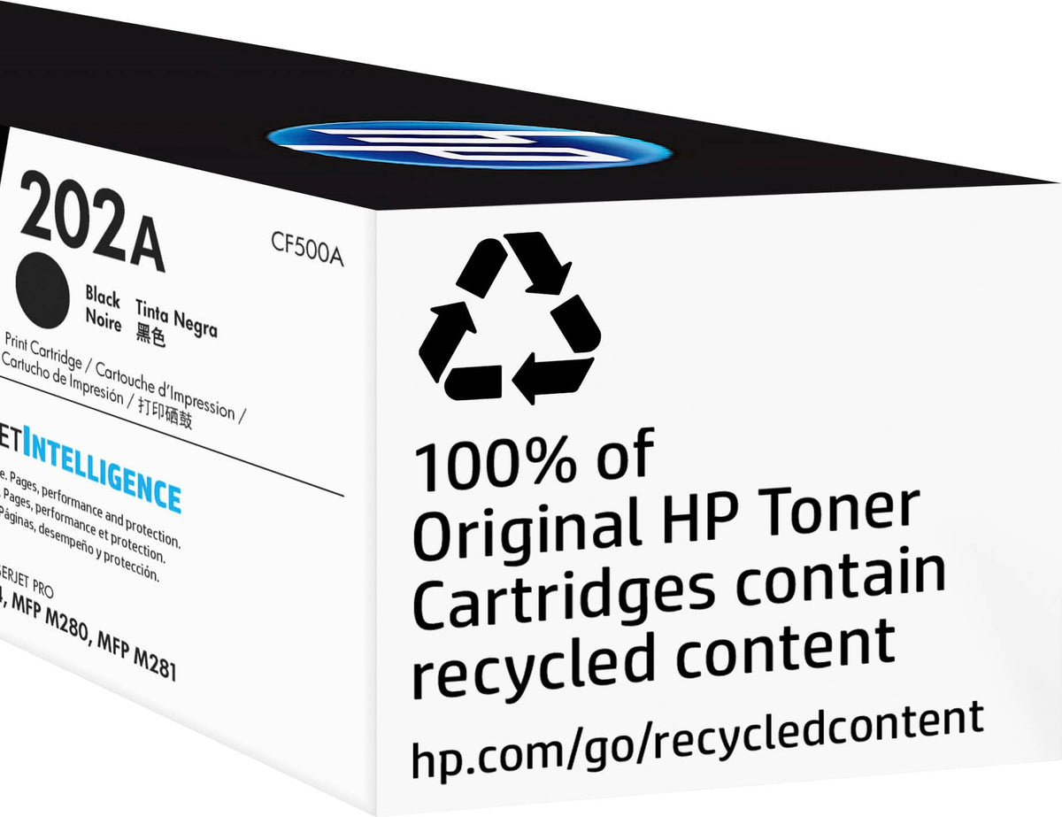 HP - 202A Standard Capacity Toner Cartridge - Black