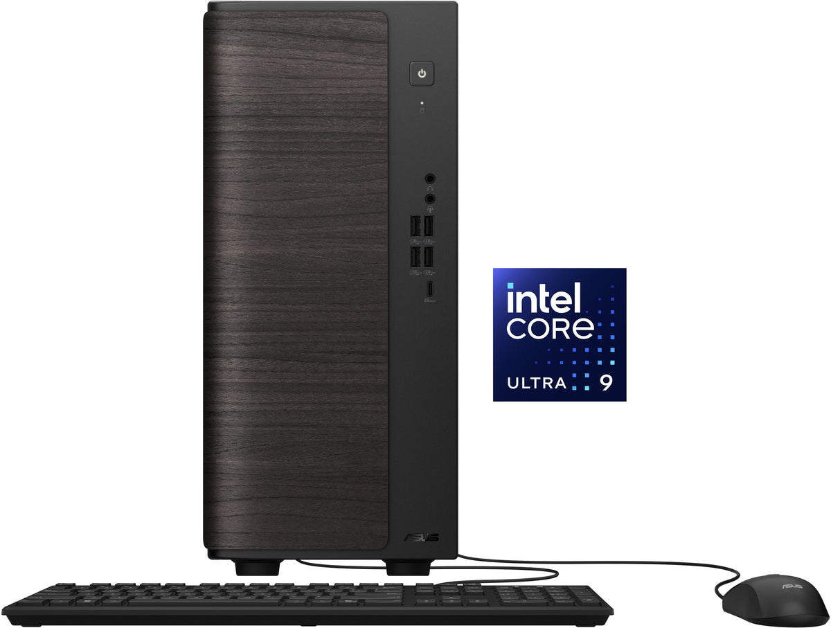 ASUS - V701 Desktop - Intel Core Ultra 9 275HX - 16GB Memory - 1TB Storage - Black
