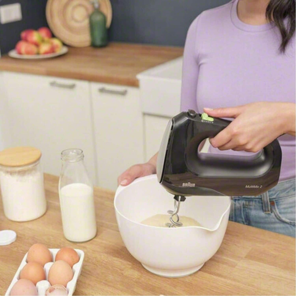 Braun - 5-Speed MultiMix 2 Hand Mixer - Black