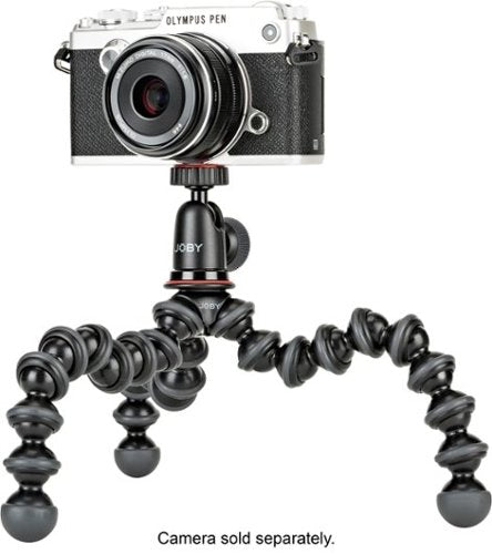 JOBY - GorillaPod 1K Kit 15" Tripod - Black/Red/Charcoal