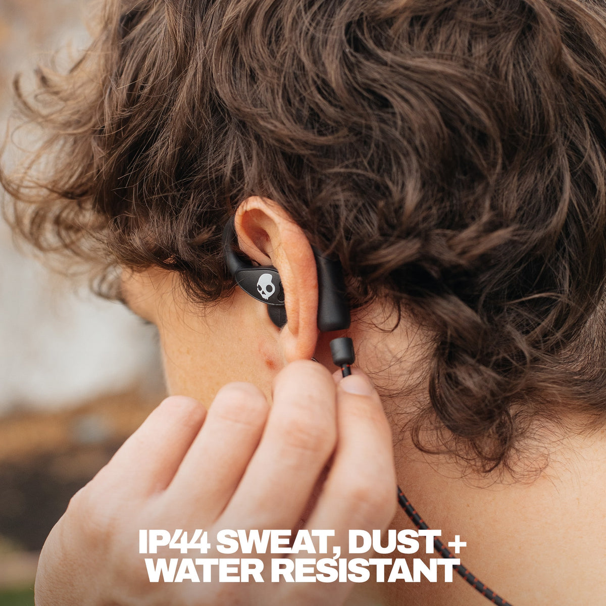 Skullcandy - Push 540 Open-Ear True Wireless Bluetooth Open Earbuds - Black