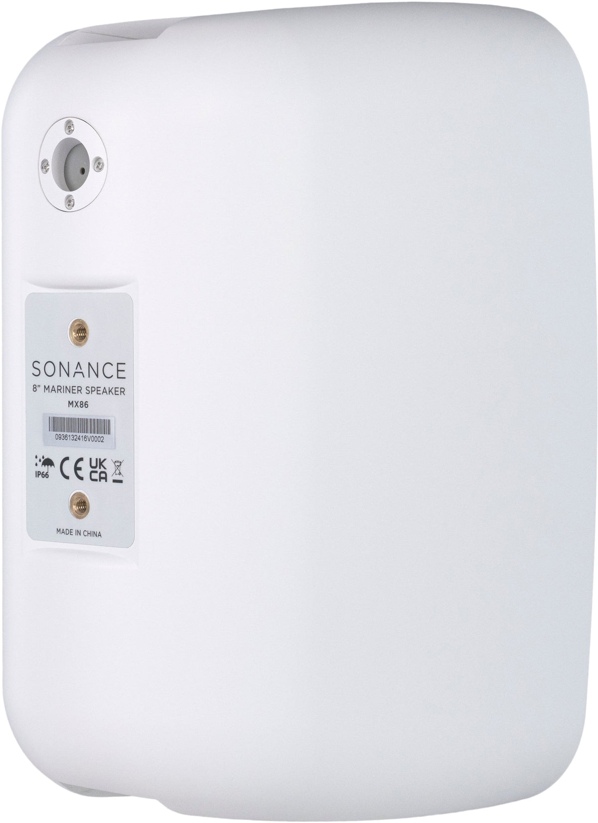 Sonance - MX86 - Mariner MX Series 8" 2-Way Outdoor Surface Mount Speakers (Pair) - Paintable White