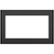 GE - 27" Built-In Microwave Trim Kit - Black