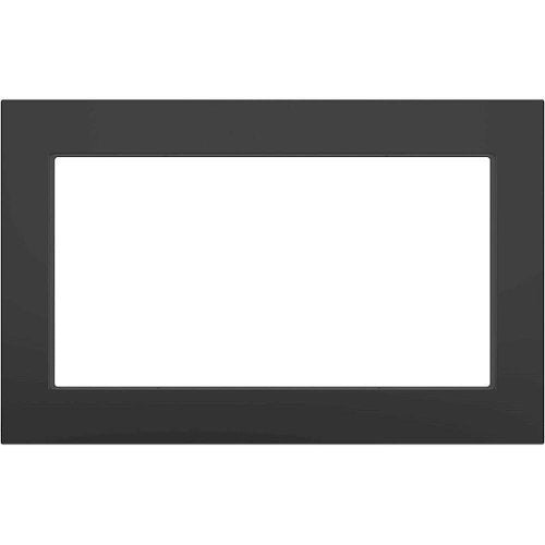 GE - 27" Built-In Microwave Trim Kit - Black