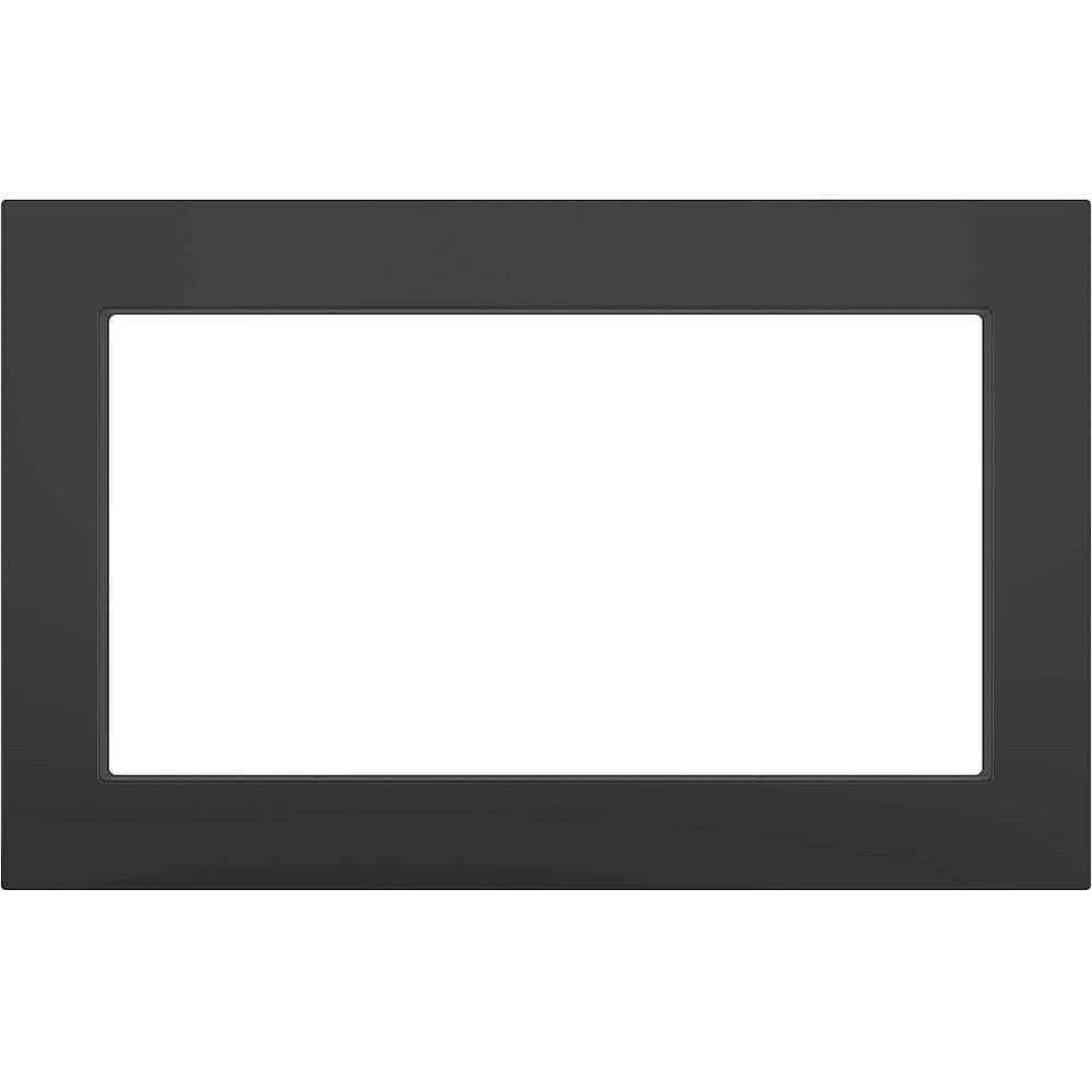 GE - 27" Built-In Microwave Trim Kit - Black