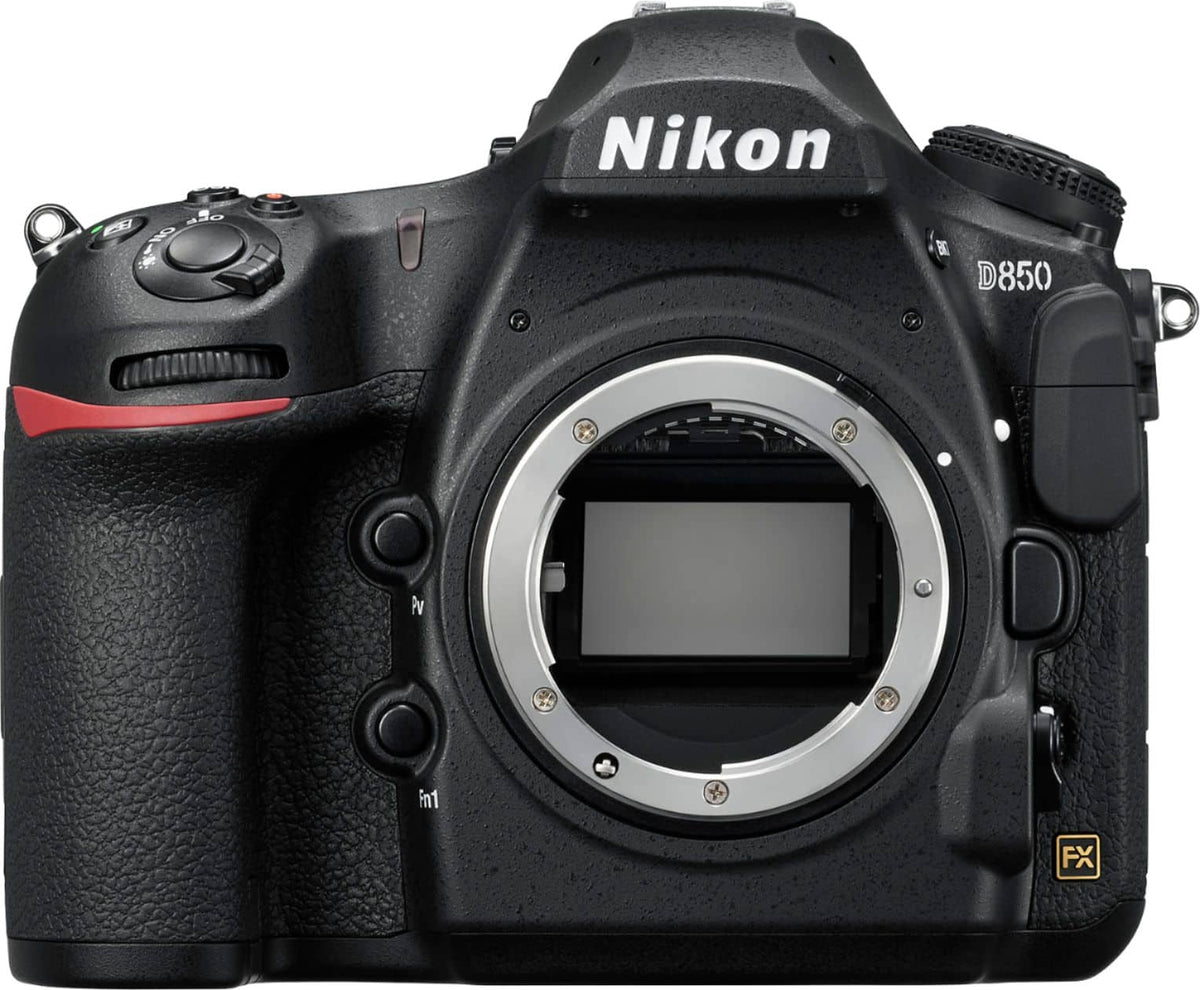Nikon - D850 DSLR 4k Video Camera (Body Only) - Black