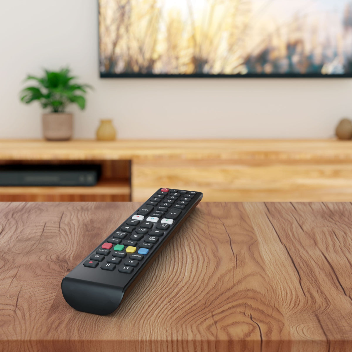 Insignia™ - Replacement Remote for Samsung TVs - Black