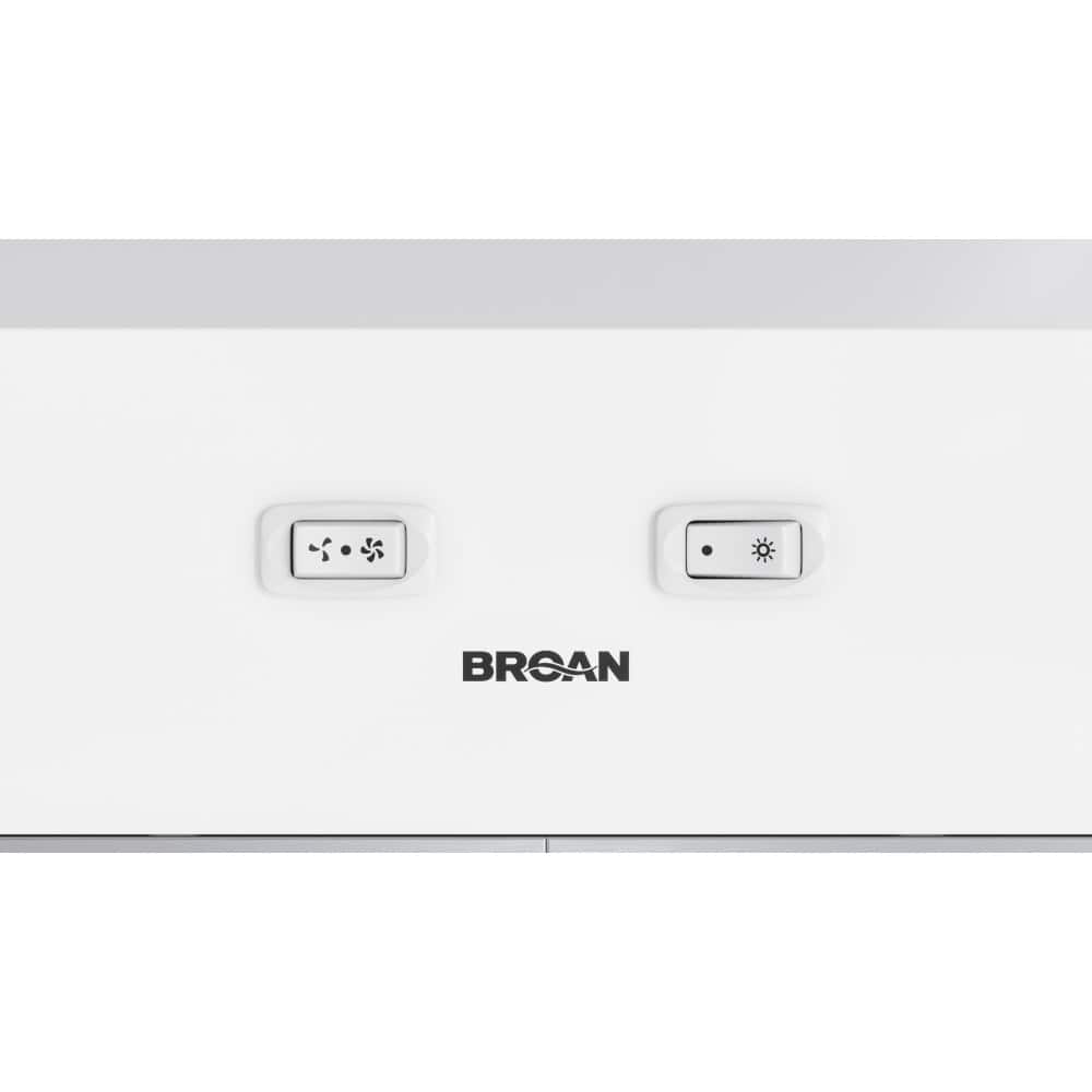 Broan - 30 inches - Convertible - Under cabinet Range Hood - White