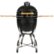 Coyote - Asado Charcoal Smoker with Cart and Side Shelves - Black