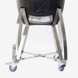 Cart for Coyote Asado Cooker - Stainless Steel
