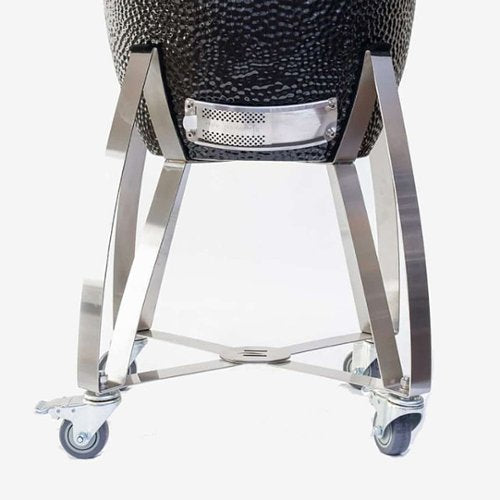 Cart for Coyote Asado Cooker - Stainless Steel
