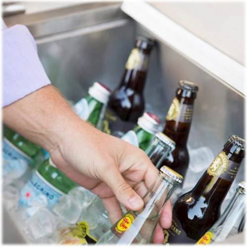Coyote - 2.1 Cu. Ft. Drop In Cooler - Stainless Steel