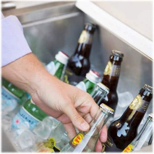 Coyote - 2.1 Cu. Ft. Drop In Cooler - Stainless Steel