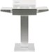 Coyote - Pedestal Stand - Stainless Steel