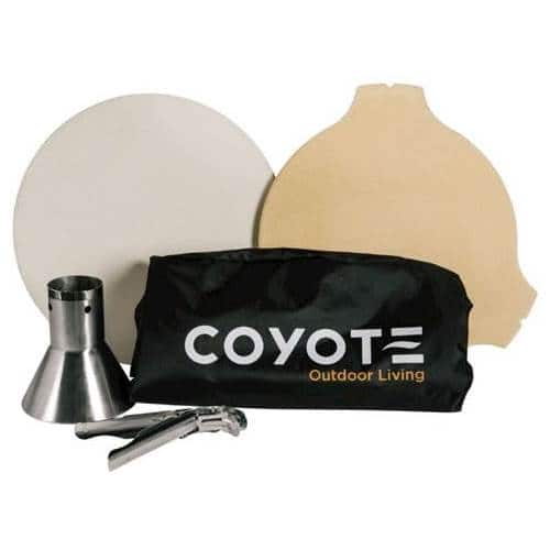 Coyote - Asado Cooker Accessory Bundle - Silver