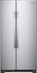 Whirlpool - 33 in. Wide 21.7 cu. ft. Side-by-Side Refrigerator - Monochromatic Stainless Steel